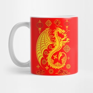 Dragon Happy Chinese New Year Celebration Mug